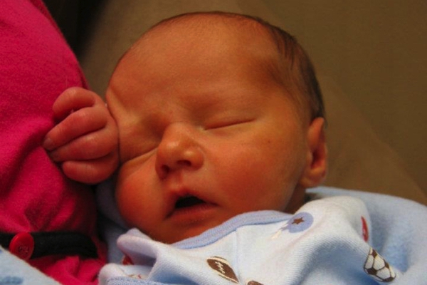 Picture of baby Logan.