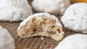Brown Butter Wedding Cookies