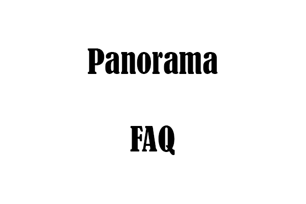 Panorama: FAQ's