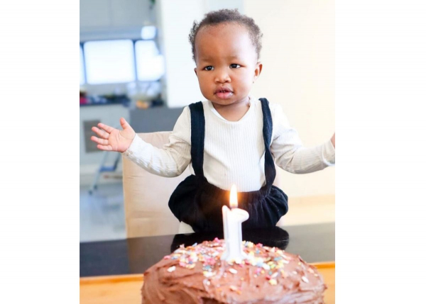 First birthday cuteness