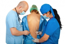 An epidural can eliminate all the pain from your waist down - if it works properly. 
