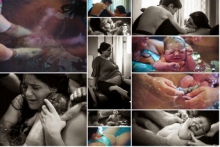 Second water birth at home